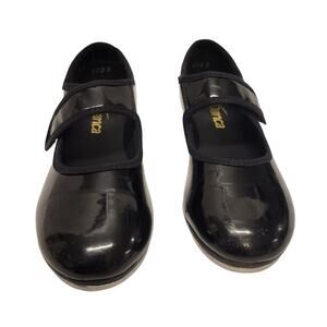 So Danca Girls Black Tap Shoes Sz 10